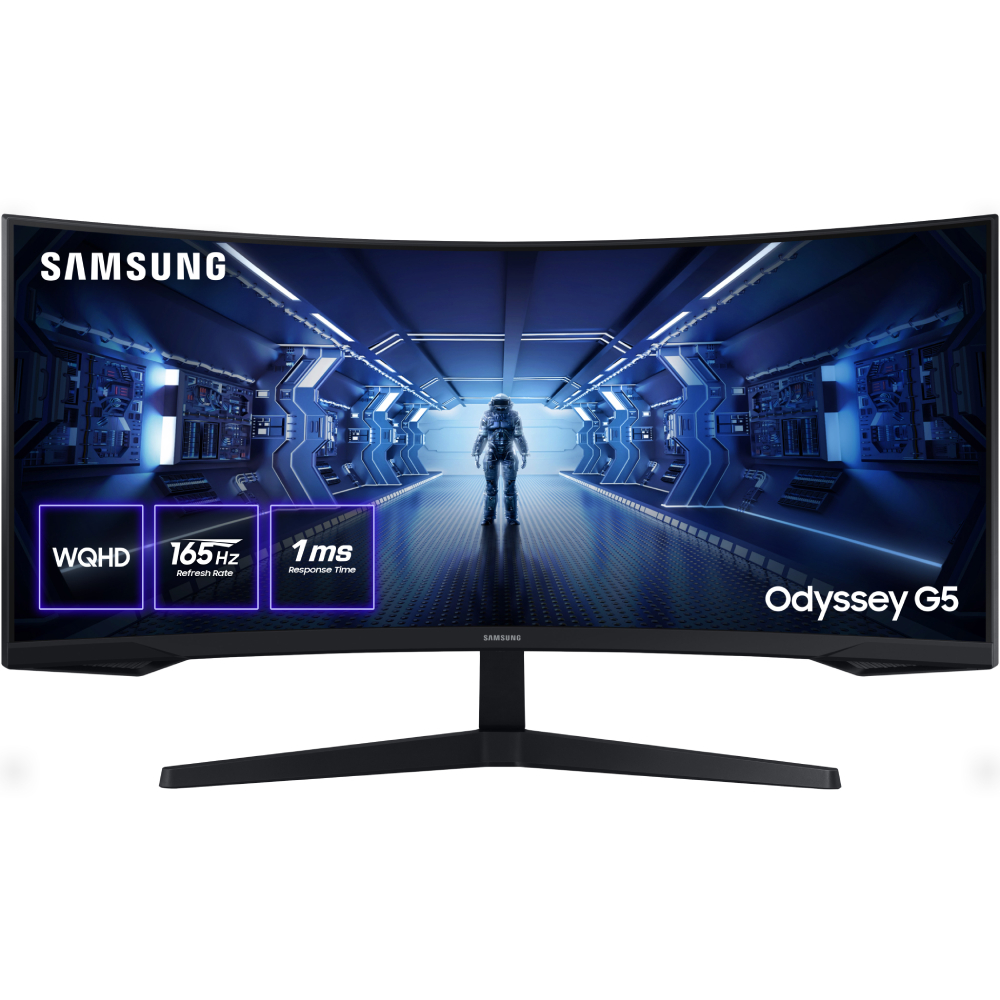 Монитор SAMSUNG 34" Odyssey G5 LC34G55T Black (LC34G55TWWIXCI) Монитор SAMSUNG 34" Odyssey G5 LC34G55T Black (LC34G55TWWIXCI)