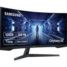 Монітор SAMSUNG 34" Odyssey G5 LC34G55T Black (LC34G55TWWIXCI)