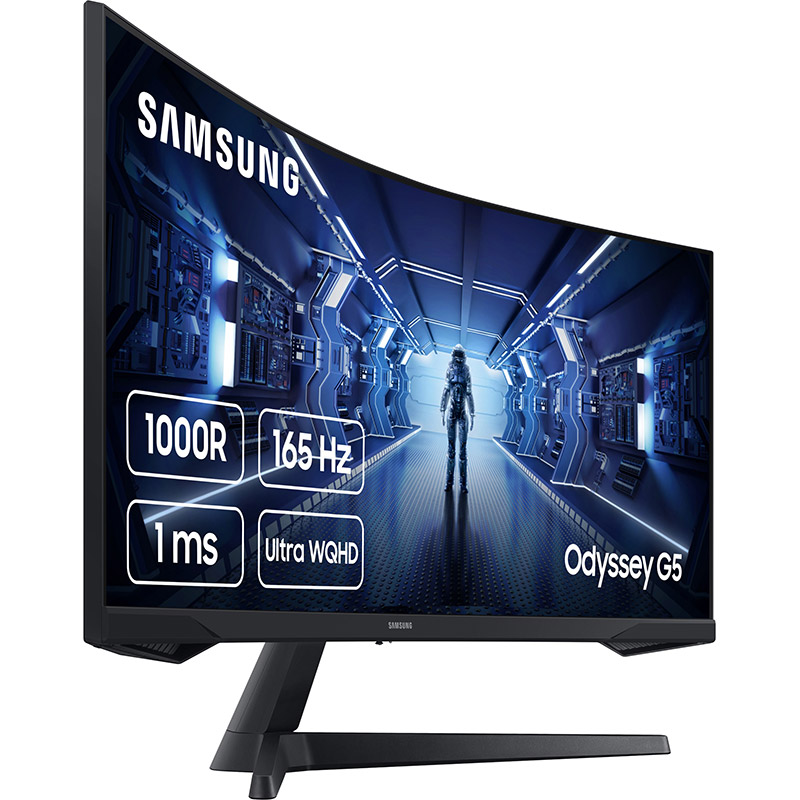 Монітор SAMSUNG 34" Odyssey G5 LC34G55T Black (LC34G55TWWIXCI) Роздільна здатність 3440 x 1440