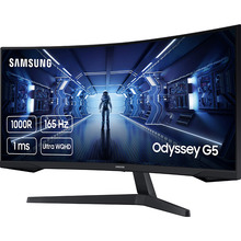 Монітор SAMSUNG 34" Odyssey G5 LC34G55T Black (LC34G55TWWIXCI)