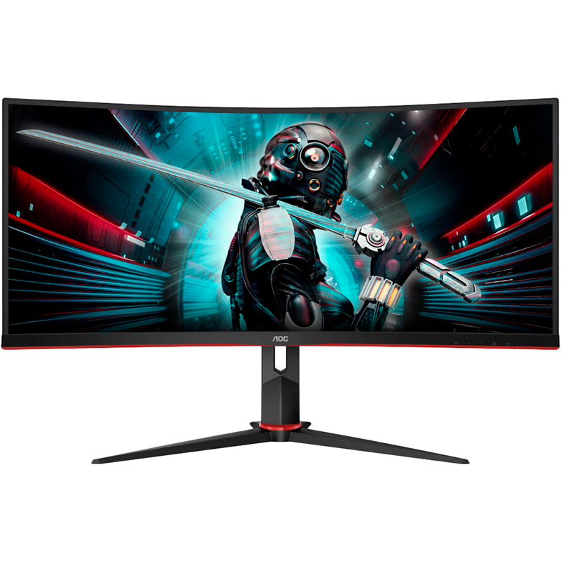 

Монитор AOC 34" CU34G2X/BK, 34" CU34G2X/BK