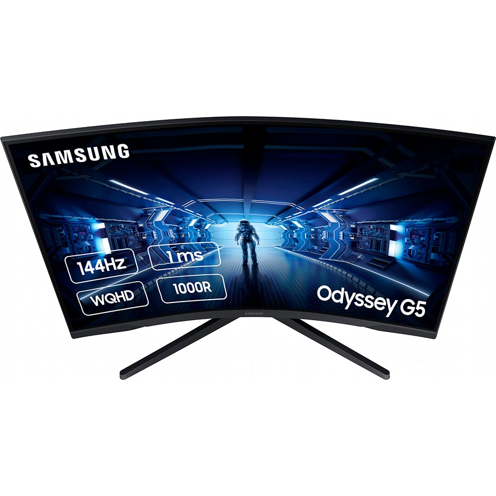 Зовнішній вигляд Монітор SAMSUNG 32" LC32G55TQWIXCI