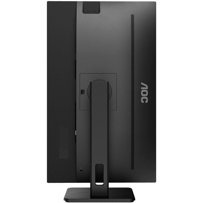 Зовнішній вигляд Монітор AOC 27 " u27P2 IPS 4K DP HDMI USB pivot Black