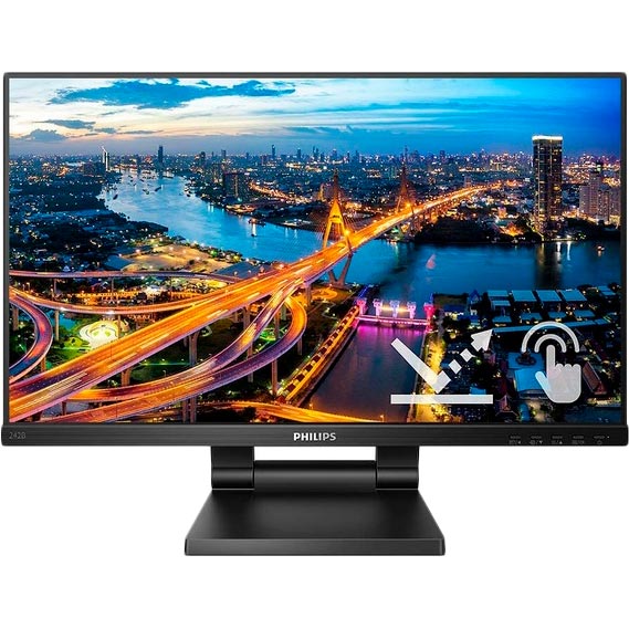 Монитор PHILIPS 23.8" IPS FHD 10*Touch HDMI DP USBMM (242B1TC/00 )