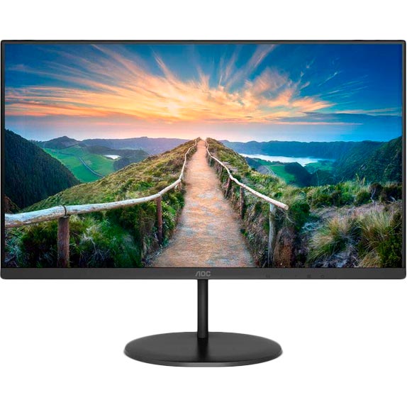 

Монитор AOC 27" IPS QHD 75Hz HDMI DP MM Black (Q27V4EA), 27" Q27V4EA IPS QHD 75Hz HDMI DP MM Black