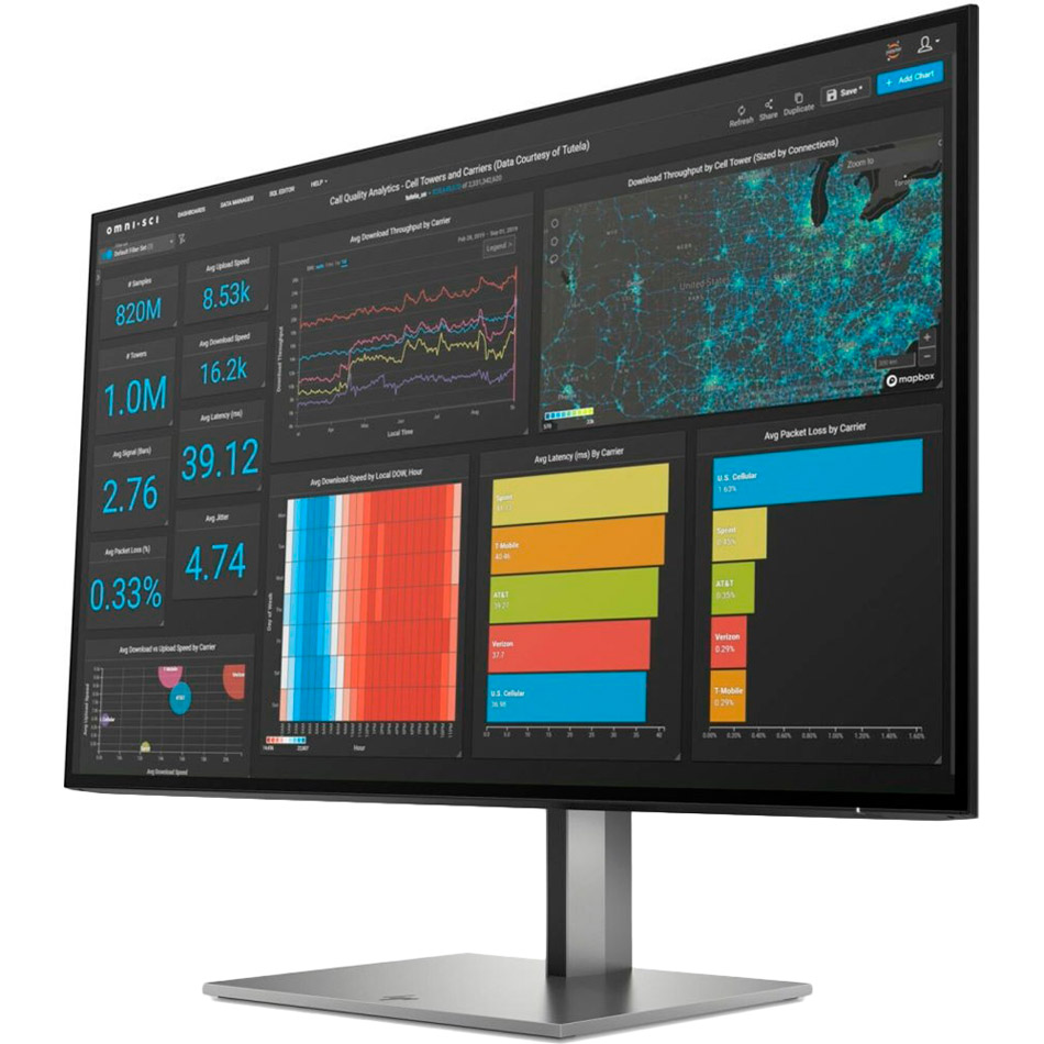 Монитор HP Z27q G3 (1C4Z7AA) Разрешение 2560 х 1440
