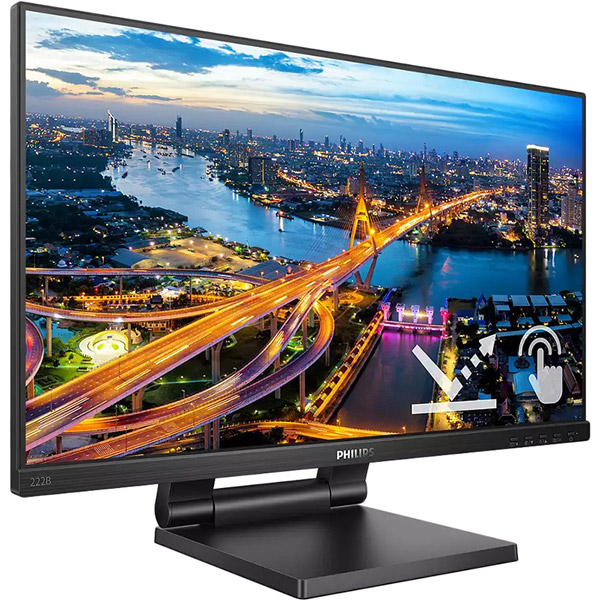 Монітор PHILIPS 21.5 "222B1TC / 00 Роздільна здатність 1920 x 1080