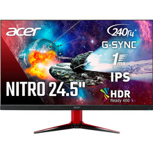 Монитор ACER 24.5" VG252QXbmiipx Black/Red (UM.KV2EE.X01)