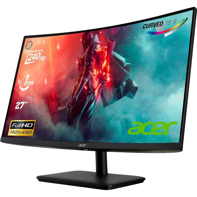 Монитор ACER 27" ED270Xbiipx (UM.HE0EE.X01) Диагональ 27