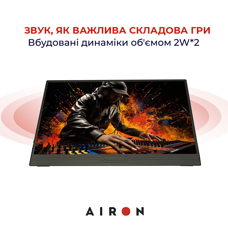 Огляд Монітор AIRON AirScreen14