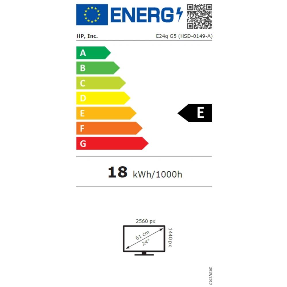 Монітор HP E27q G5 (6N6F2AA) Матриця IPS