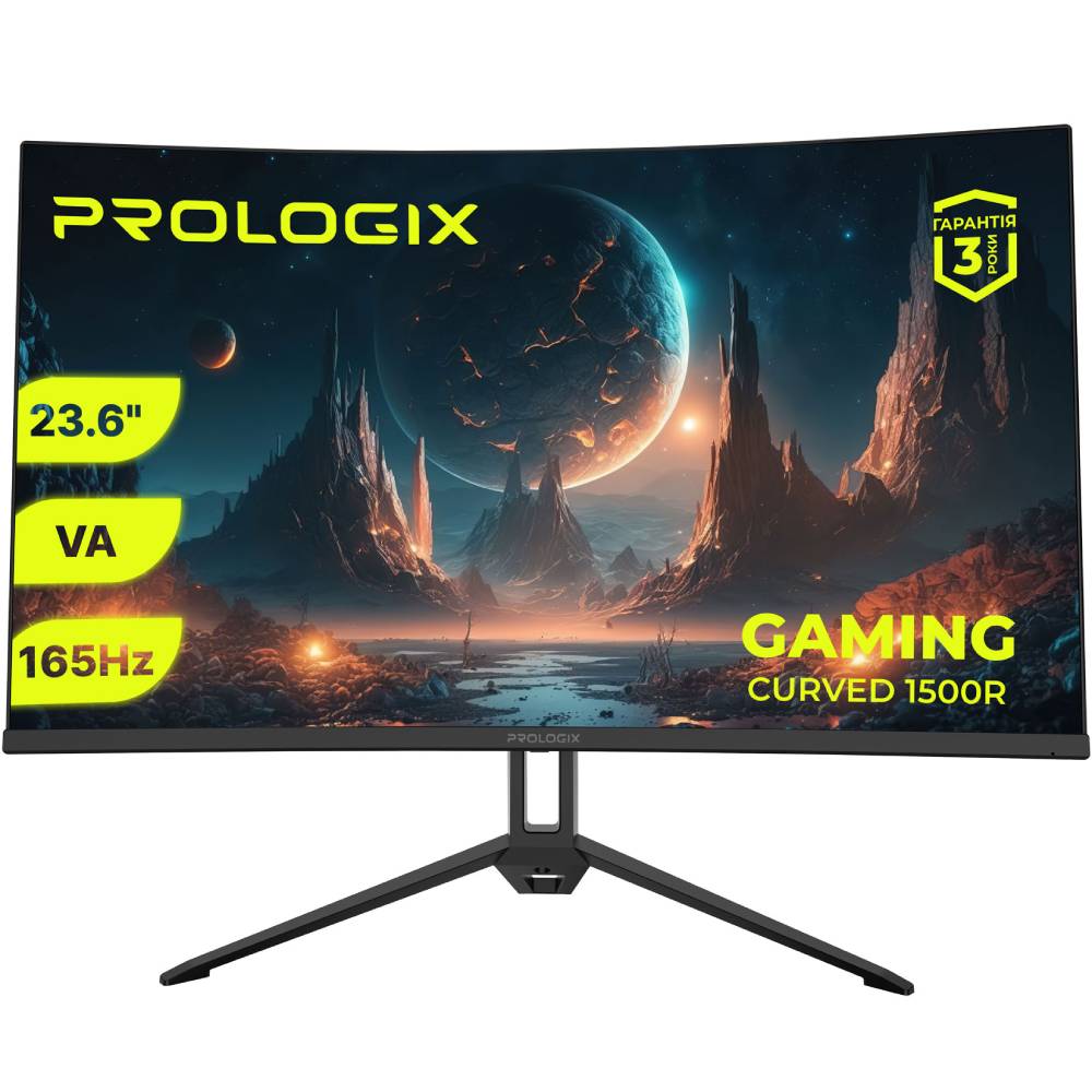 Монітор PROLOGIX GM2324C Black Curved