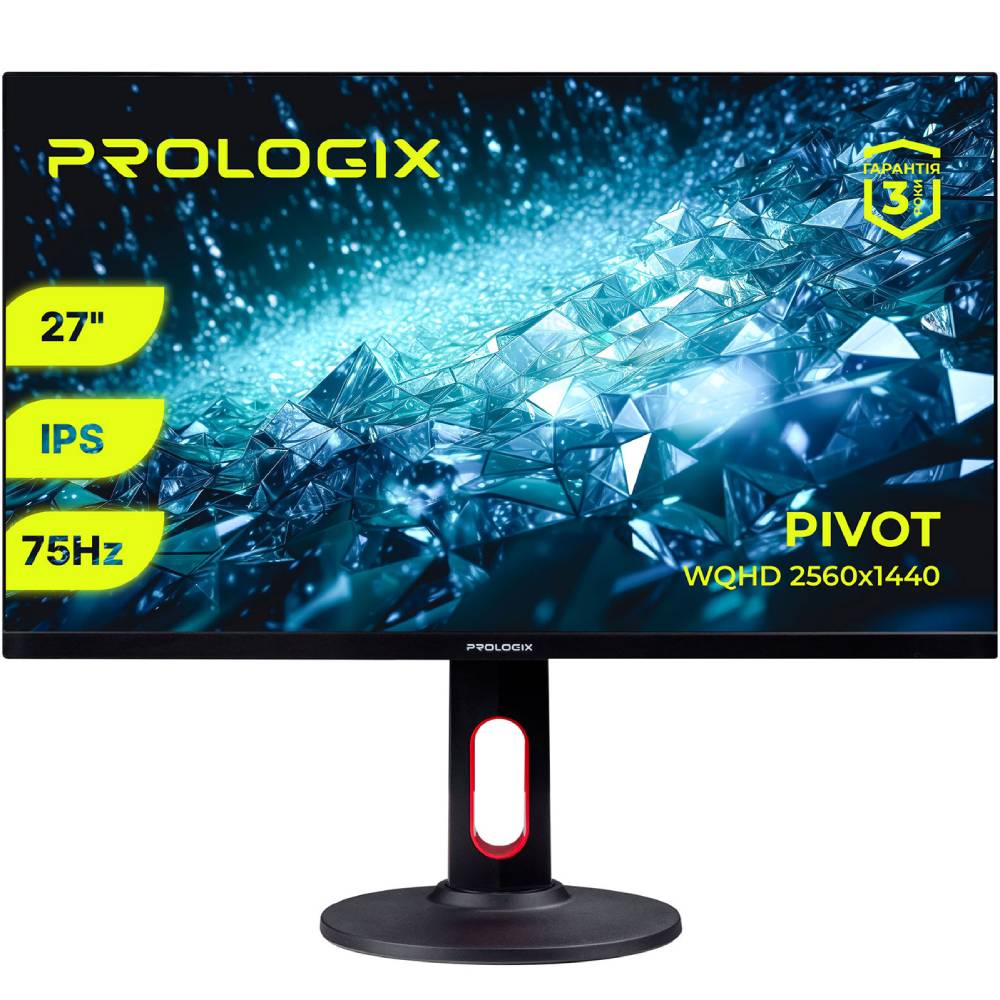 Монітор PROLOGIX PL2724QP Black