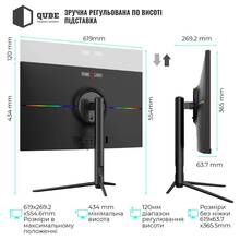 Монитор QUBE Overlord G27Q180