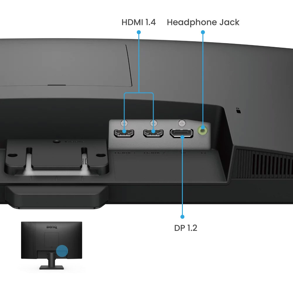 Внешний вид Монитор BENQ GW2490 Black (9H.LLSLJ.LBE)