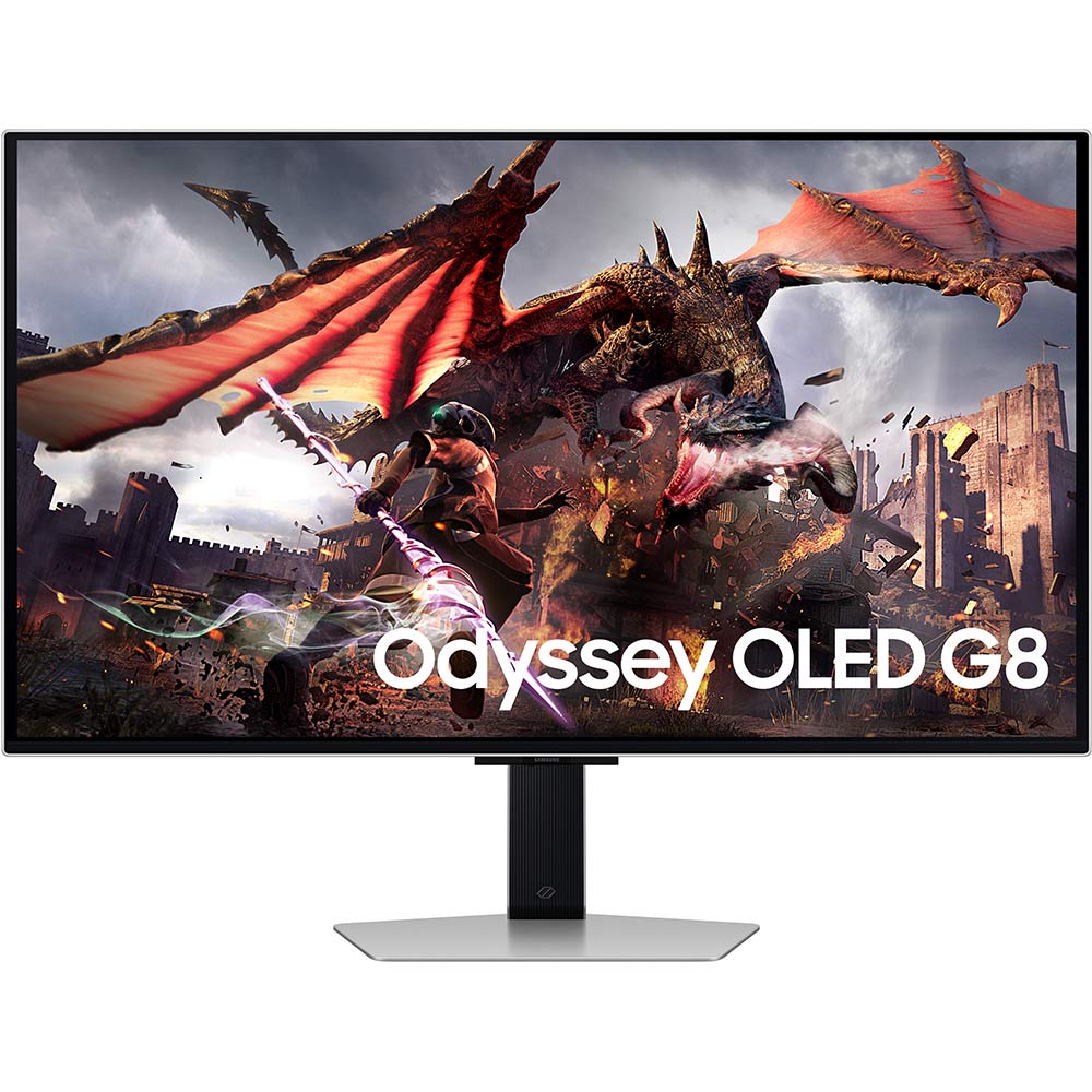 Зовнішній вигляд Монітор SAMSUNG Odyssey OLED G8 (LS32DG800SIXUA)