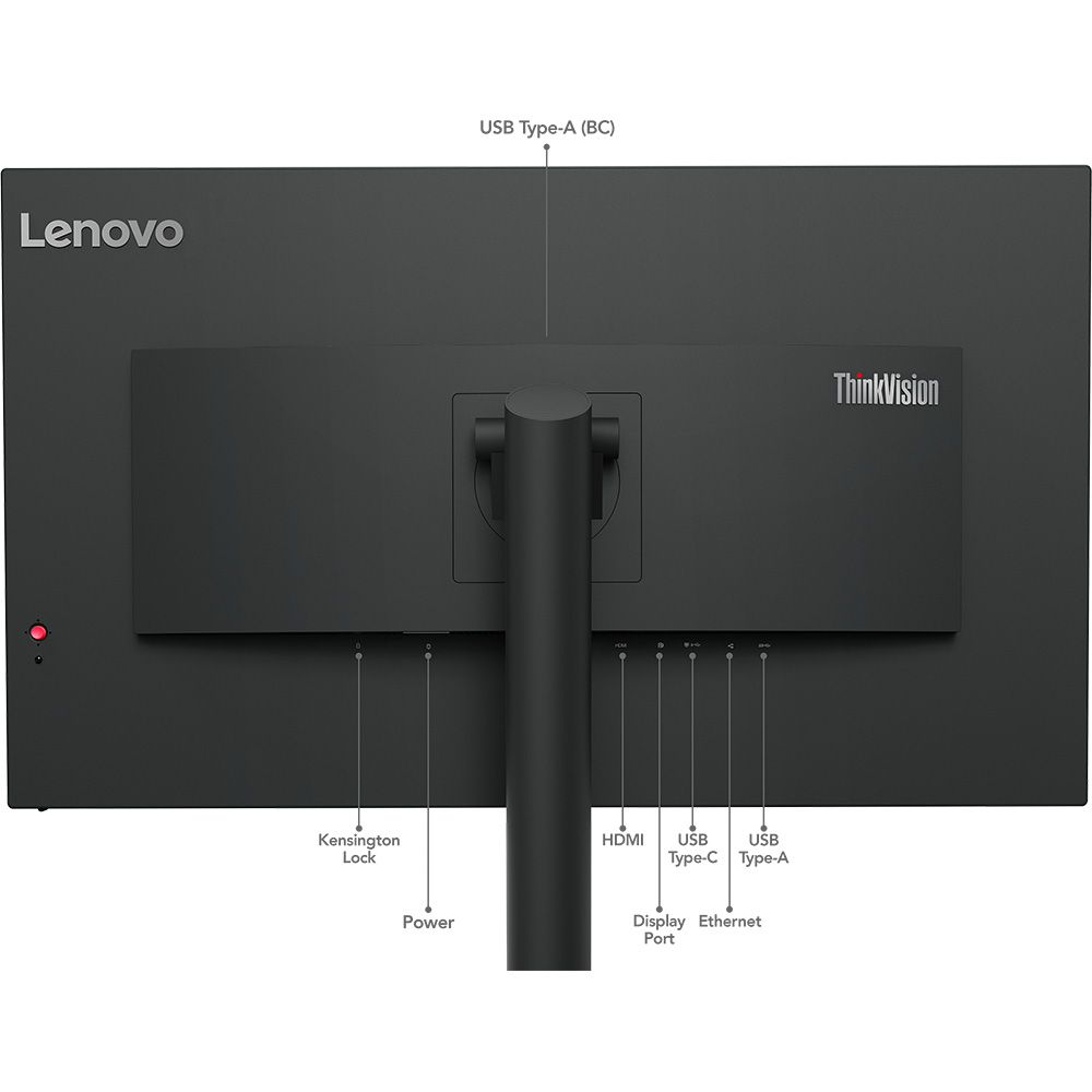 Зображення Монітор LENOVO ThinkVision T32h-30 (63D3GAT1UA)