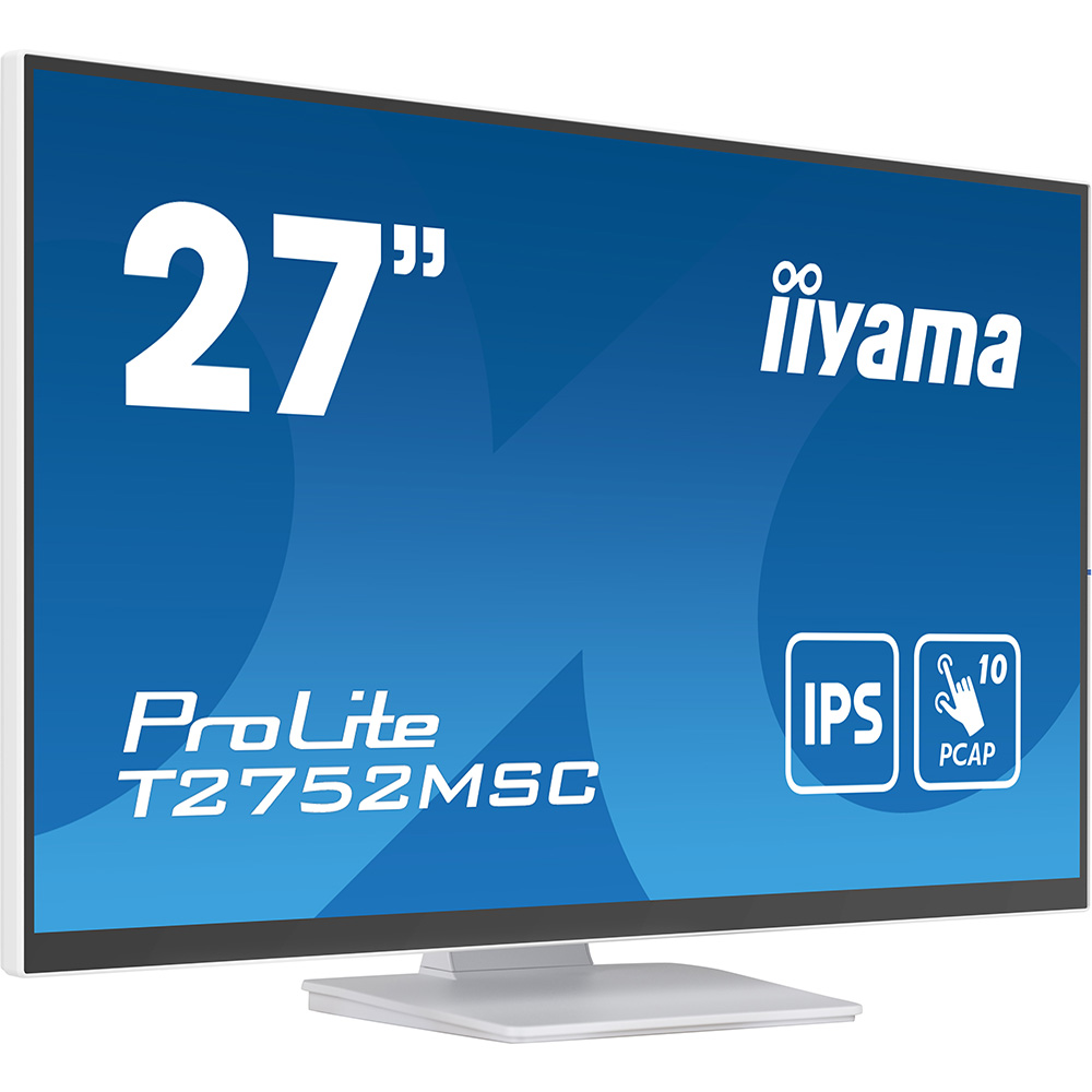 Монитор IIYAMA Prolite T2752MSC-W1 White Разрешение 1920 x 1080