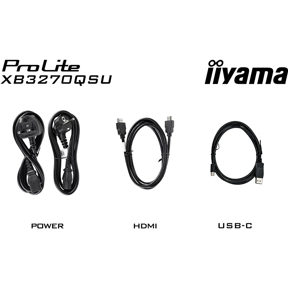 Фото 14 Монітор IIYAMA Prolite XB3270QSU-B1 Black