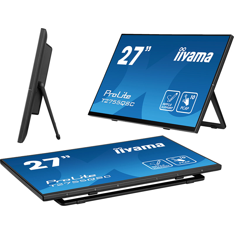 Монитор IIYAMA T2755QSC-B1 Разрешение 2560 х 1440