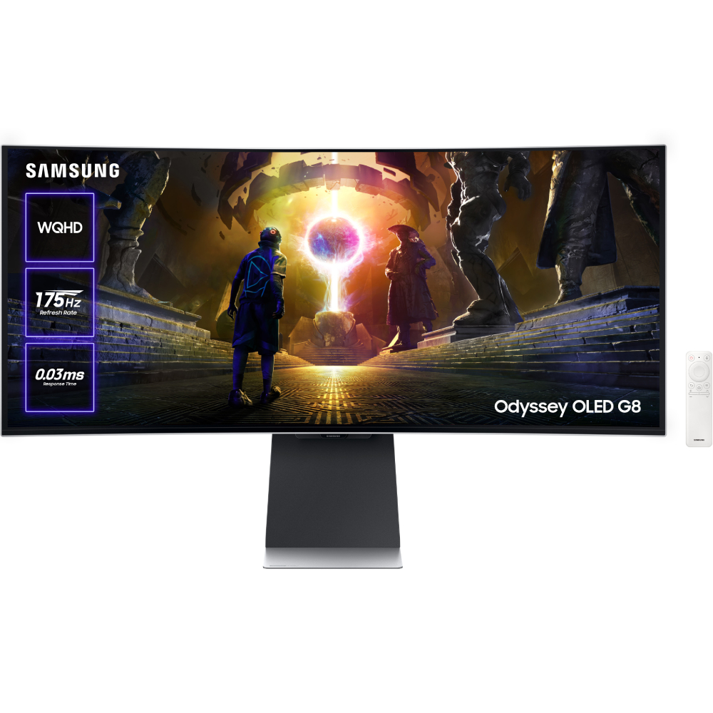 Монітор SAMSUNG Odyssey OLED G8 (LS34DG852SIXUA) Монітор SAMSUNG Odyssey OLED G8 (LS34DG852SIXUA)