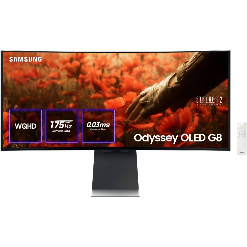 Монитор SAMSUNG Odyssey OLED G8 (LS34DG852SIXUA) Монитор SAMSUNG Odyssey OLED G8 (LS34DG852SIXUA)