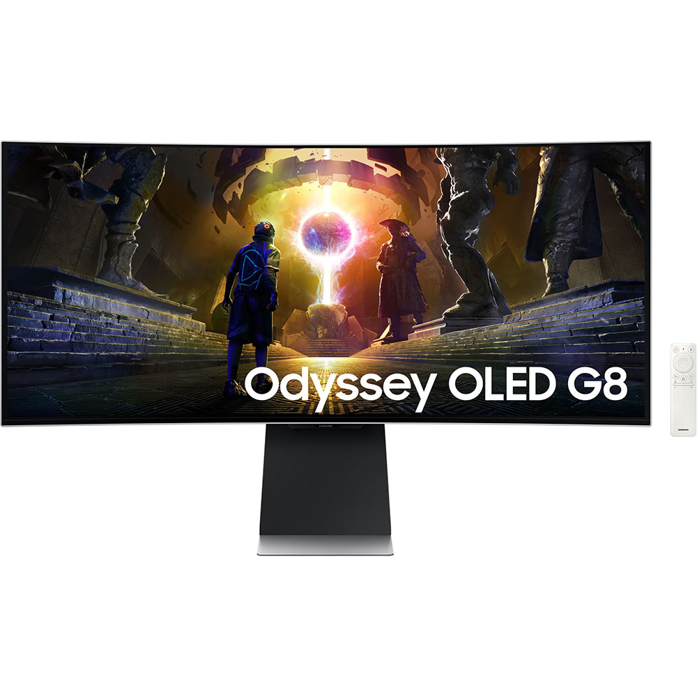 Огляд Монітор SAMSUNG Odyssey OLED G8 (LS34DG852SIXUA)