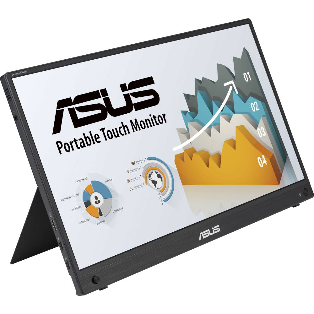 Монітор ASUS ZenScreen MB16AMTR Black (90LM04S0-B02170) Діагональ 15.6