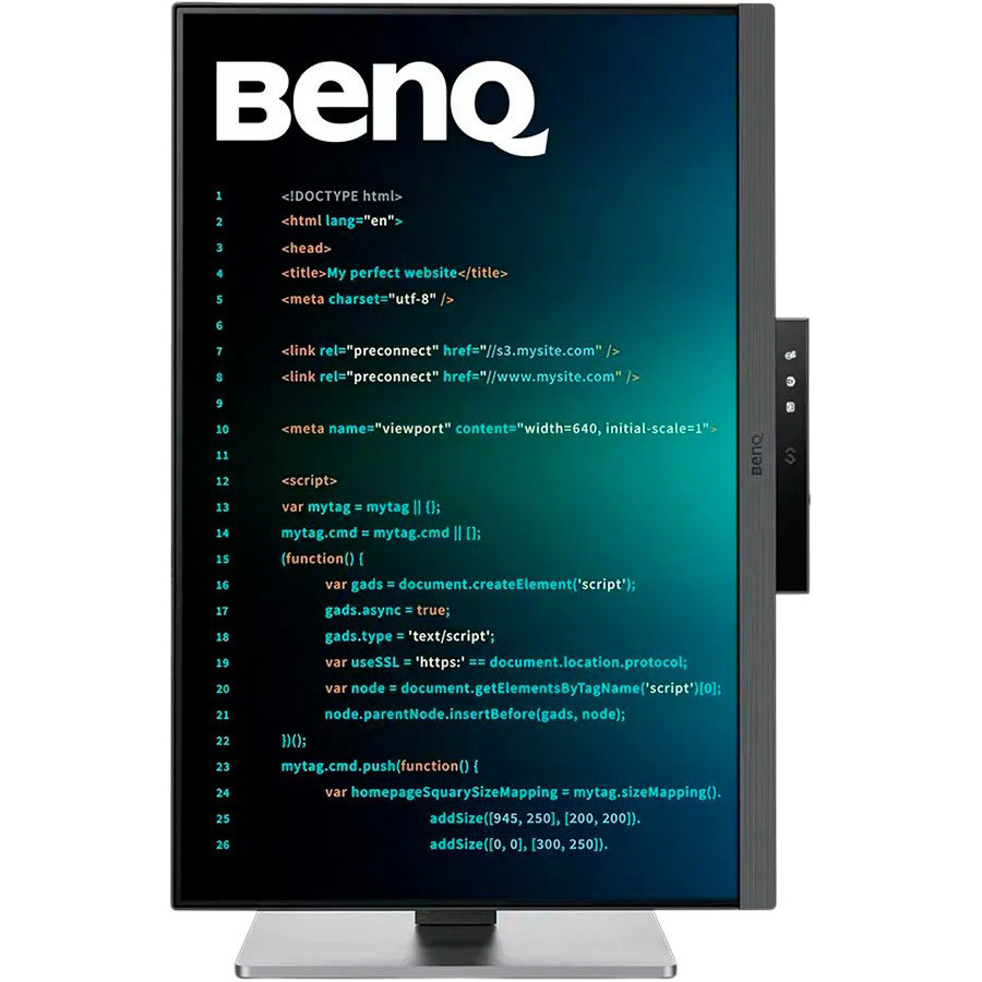 Фото 4 Монітор BENQ RD240Q (9H.LLXLA.TBE)