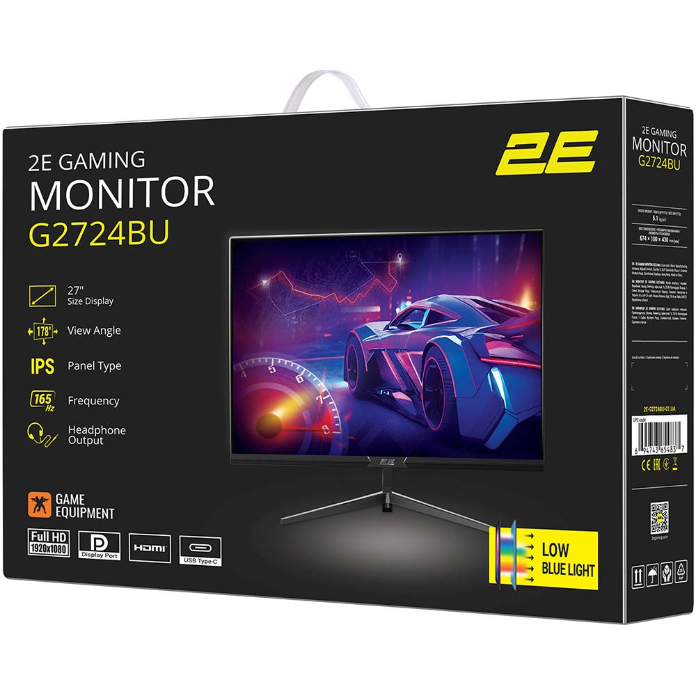 В Фокстрот Монитор 2E GAMING G2724BU (2E-G2724BU-01.UA)