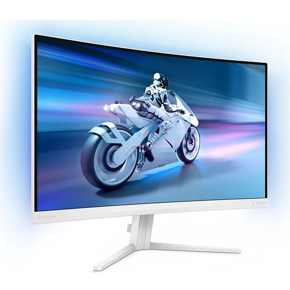 Фото 4 Монитор PHILIPS 27" Evnia 27M2C5201L/00 Ambiglow White