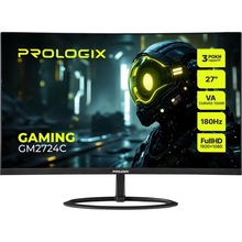 Монитор PROLOGIX Gaming GM2724C Black Curved