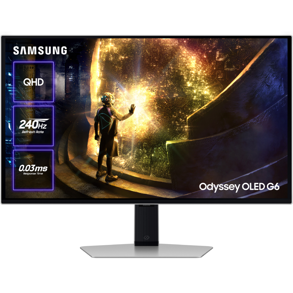 Монітор SAMSUNG Odyssey OLED G6 LS27DG612SIXCI Монітор SAMSUNG Odyssey OLED G6 LS27DG612SIXCI