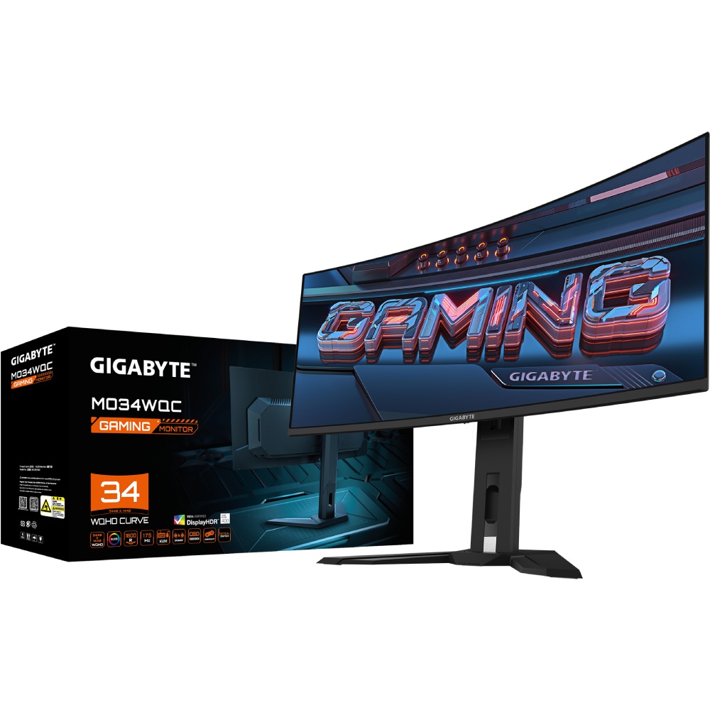 Замовити Монітор GIGABYTE MO34WQC Gaming Monitor