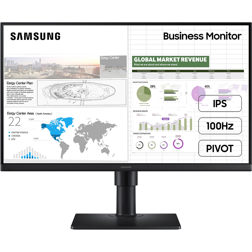 Монітор SAMSUNG LS24D400GAIXCI