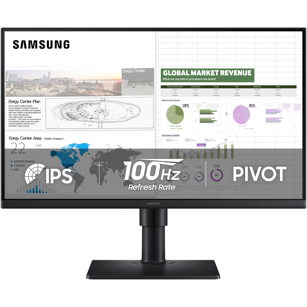 Монітор SAMSUNG LS24D400GAIXCI Монітор SAMSUNG LS24D400GAIXCI