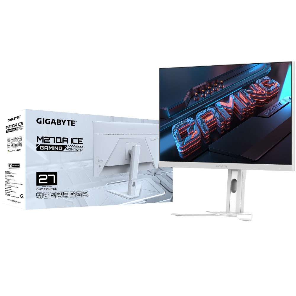 В Україні Монітор GIGABYTE M27QA ICE Gaming Monitor