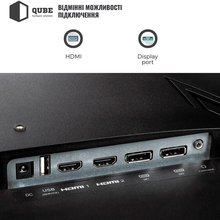 Монитор QUBE Overlord 24,5" G25F360H