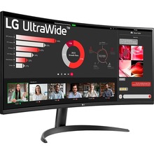 Монітор LG Curved UltraWide 34WR50QK-B