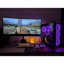 Монітор LORGAR 34MP1 UWQHD Black/Gray (LRG-34MP1W180C-GY)