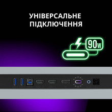 Монітор LORGAR 34MP1 UWQHD Black/Gray (LRG-34MP1W180C-GY)