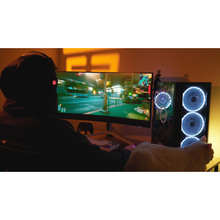 Монітор LORGAR 34MP1 UWQHD Black/Gray (LRG-34MP1W180C-GY)