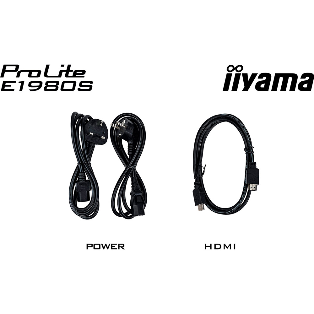 Зображення Монітор IIYAMA ProLite E1980S-B1