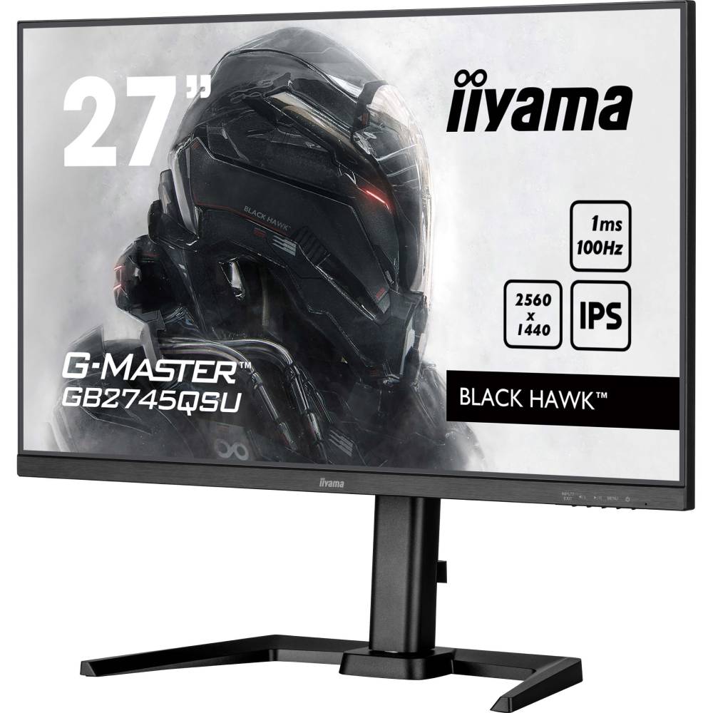 Монитор IIYAMA GB2745QSU-B2 Black Разрешение 2560 х 1440