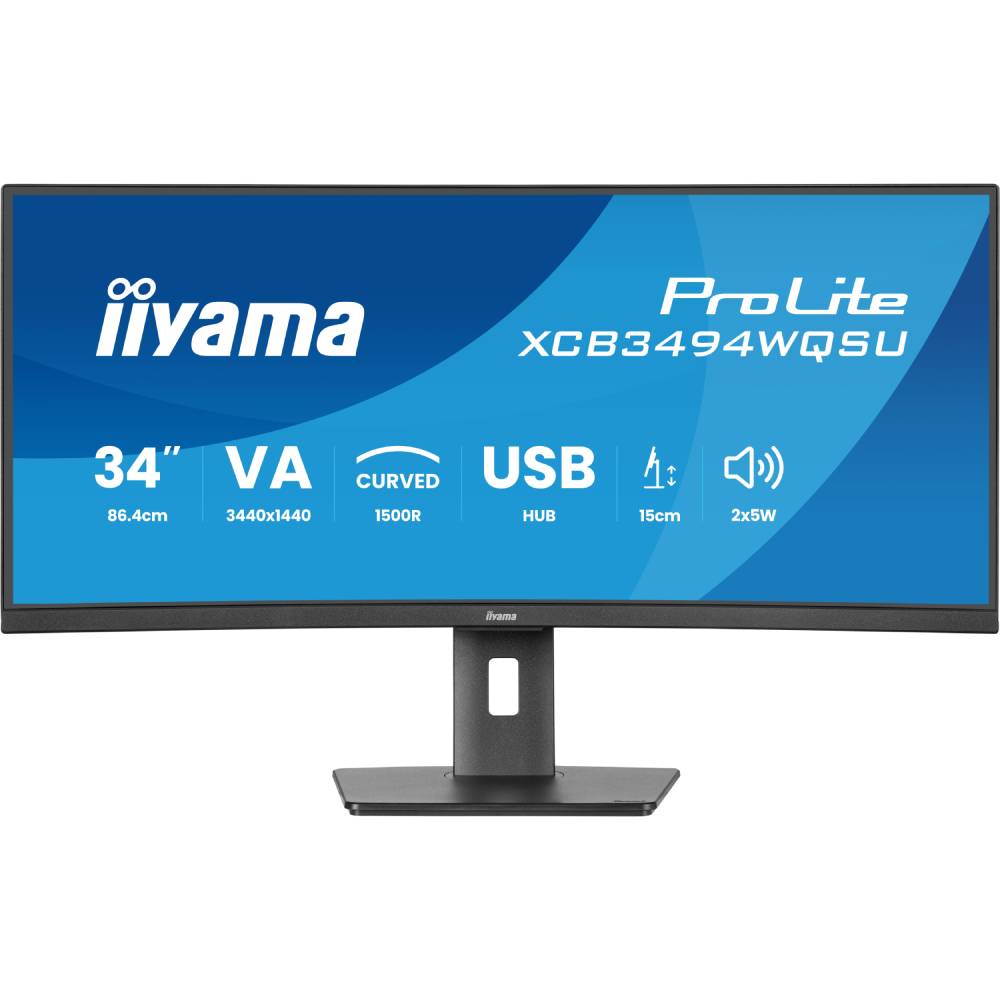 Монитор IIYAMA XCB3497WQSNP-B1 Black Монитор IIYAMA XCB3497WQSNP-B1 Black