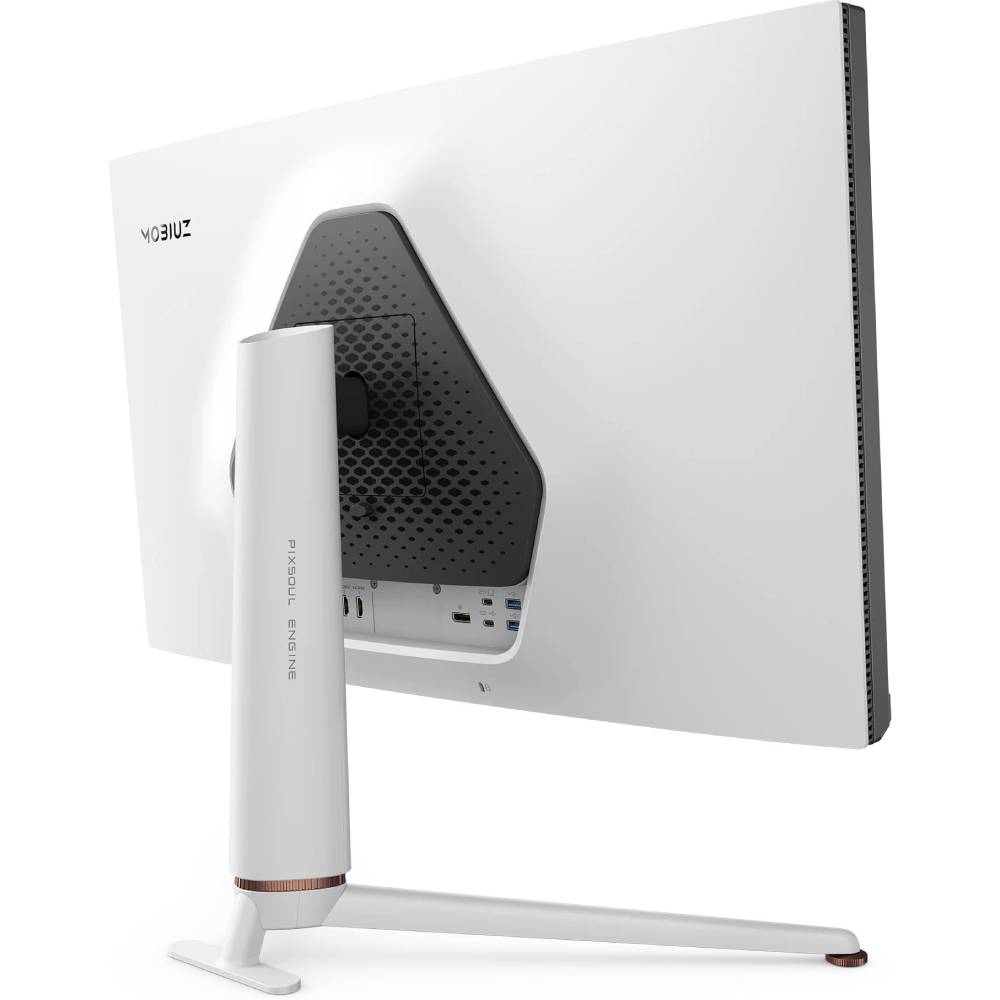 Зовнішній вигляд Монітор BENQ EX321UX White (9H.LM7LB.QBE)