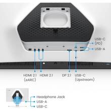 Монітор BENQ EX321UX White (9H.LM7LB.QBE)