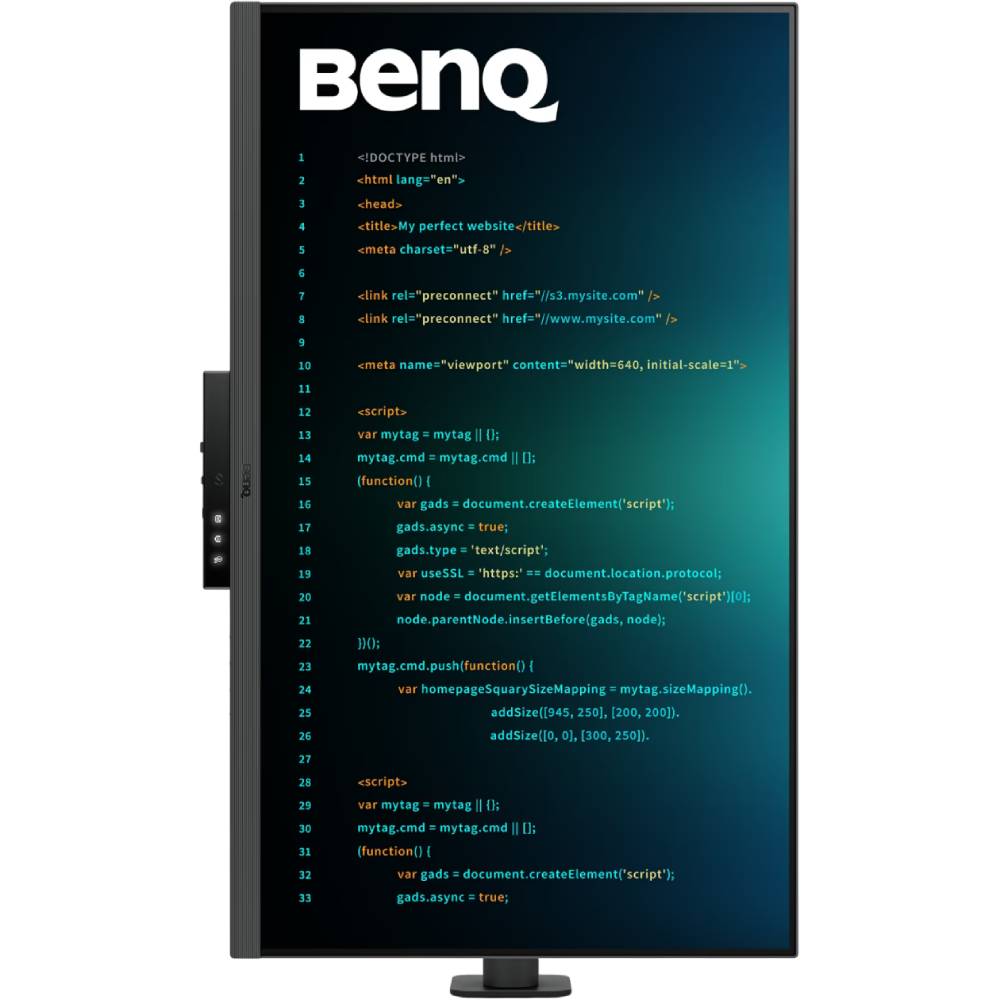 Монітор BENQ RD320UA Metallic Grey (9H.LMTLA.TBE) Діагональ 31.5