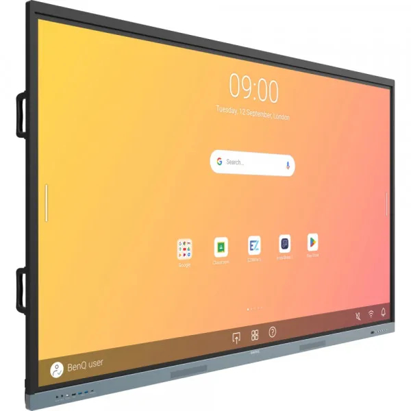 Інтерактивна панель BENQ RE8604 Black (9H.F9GTK.DE4) Роздільна здатність 3840 x 1200