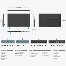 Інтерактивна панель BENQ RE8604 Black (9H.F9GTK.DE4)